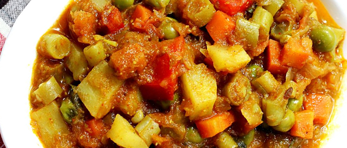 Mix Veg Curry  Main Dish 